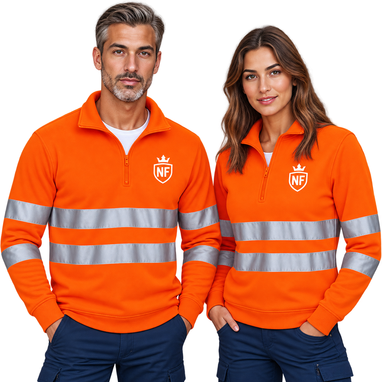 Sudadera Media Cremallera