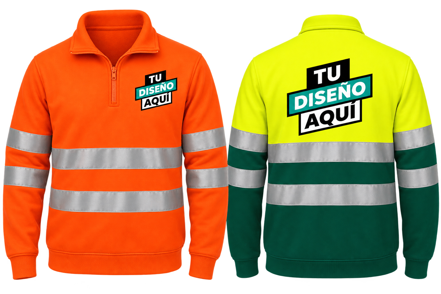 Sudadera Media Cremallera