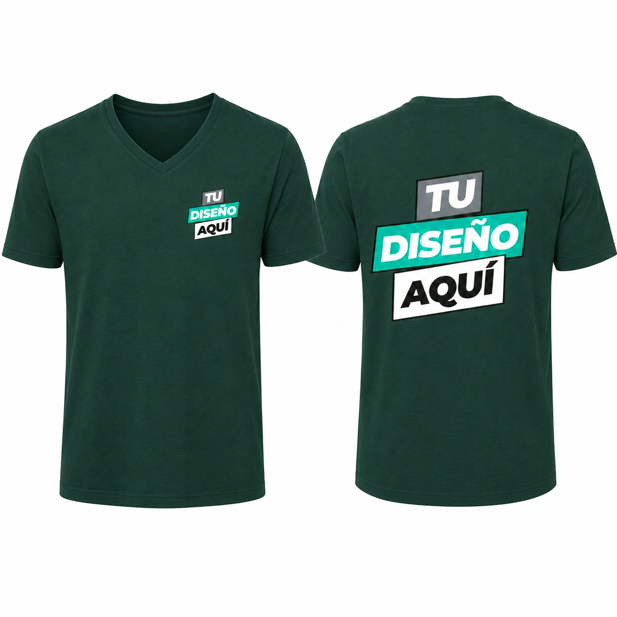 Camiseta cuello V