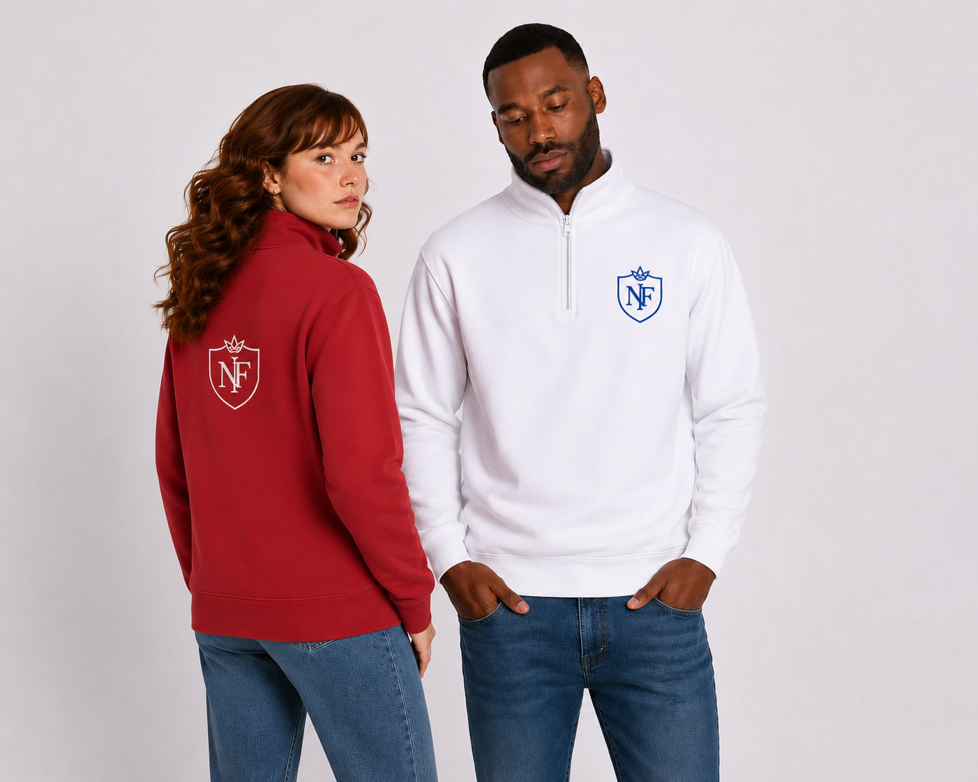 Sudaderas media cremallera