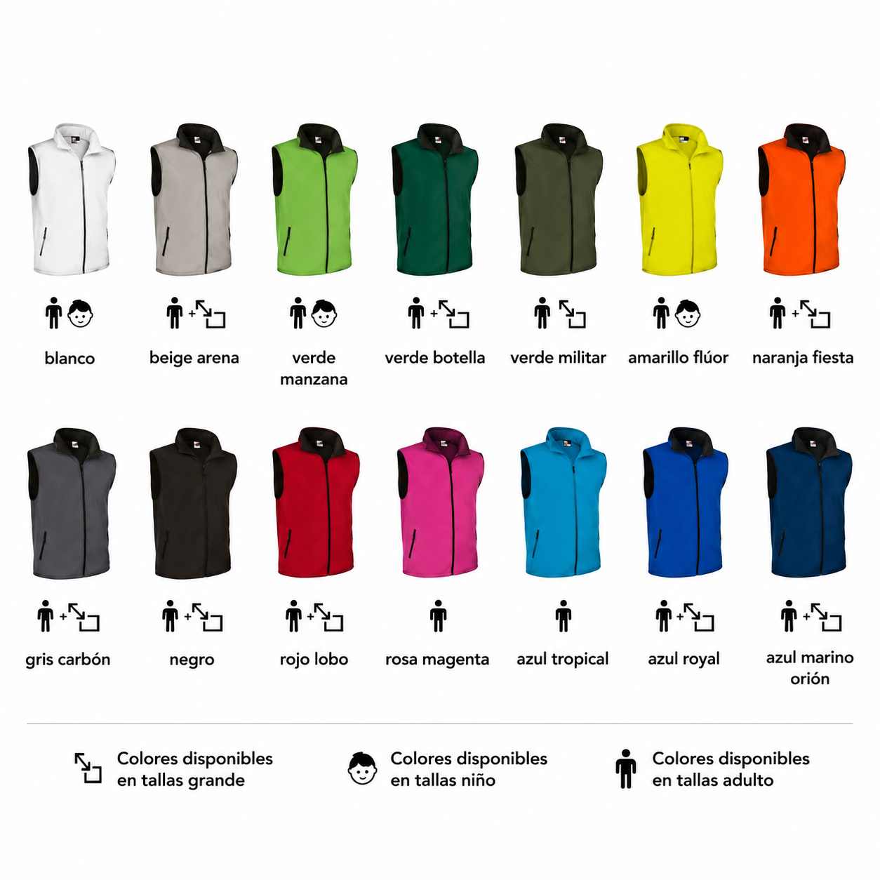 Chaleco Softshell Tundra