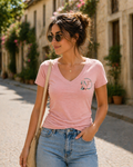 Camiseta Cuello V - Esencial Nenufero