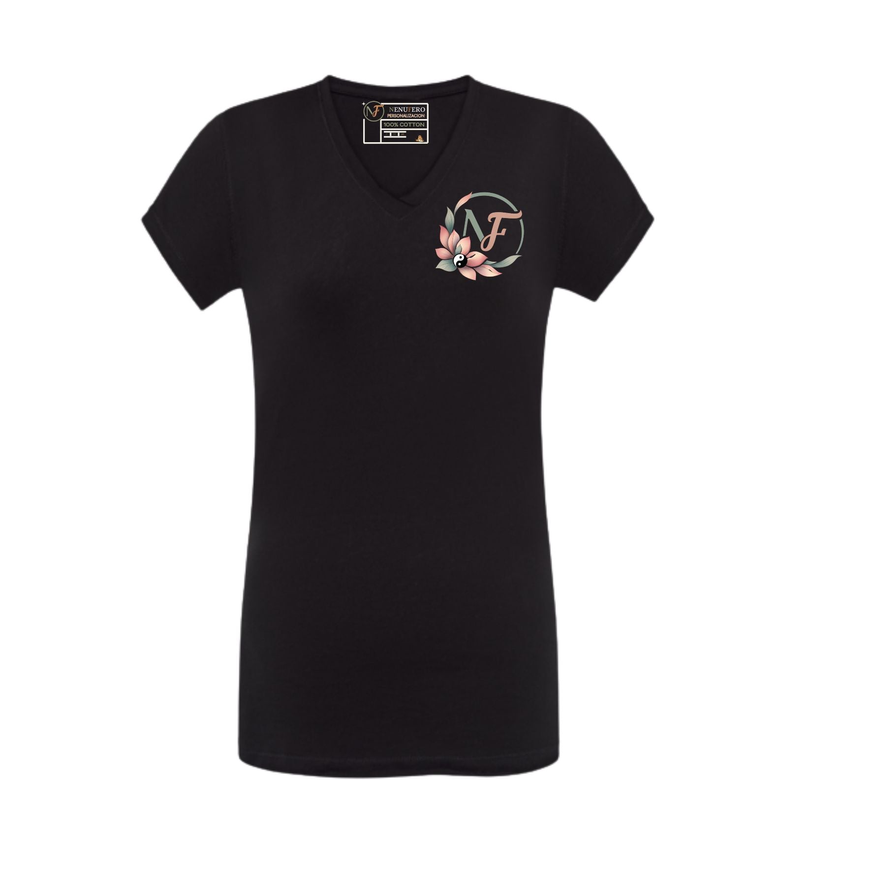 Camiseta Cuello V - Esencial Nenufero