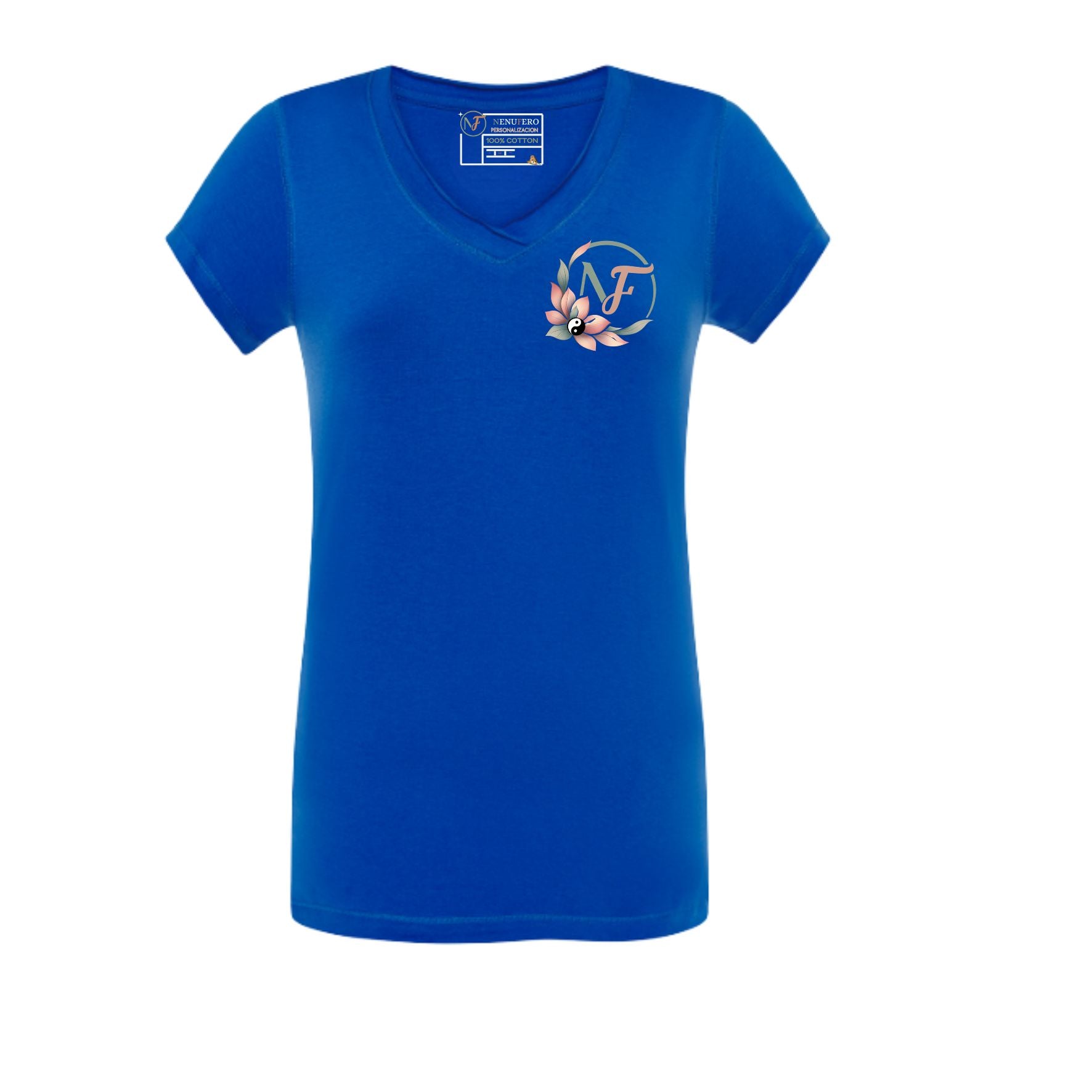 Camiseta Cuello V - Esencial Nenufero